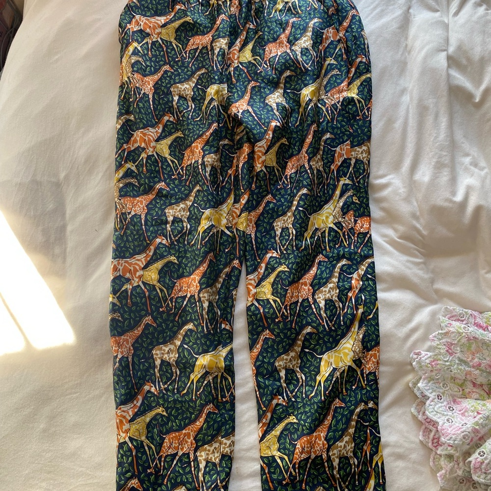 j-crew patterned pants